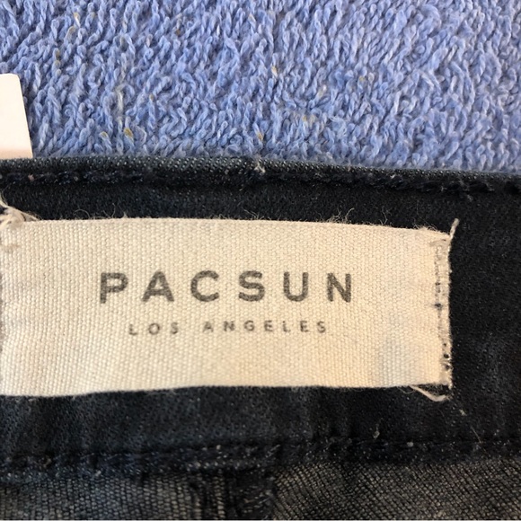 PacSun Los Angeles women’s ankle jagging draw him navy blue jeans 26 - Picture 4 of 5